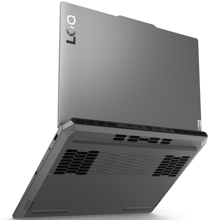 Лаптоп Gaming Lenovo LOQ 15IRX9, Intel Core i5-13450HX, 15.6", Full HD, IPS, 144Hz, 24GB RAM, 1TB SSD, NVIDIA GeForce RTX 4050 6GB GDDR6, No OS, Luna Grey