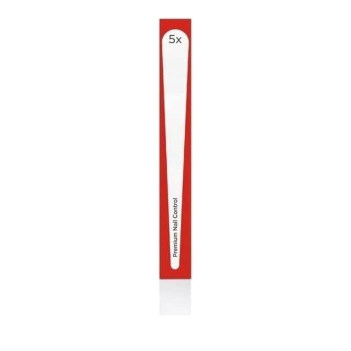 Set 5 pile profesionale, Podia, Alb/ Rosu