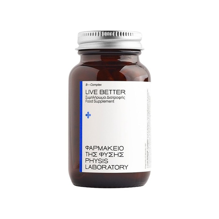 Supliment alimentar pentru sistemul nervos Physis Lab, Live Better, 60 capsule