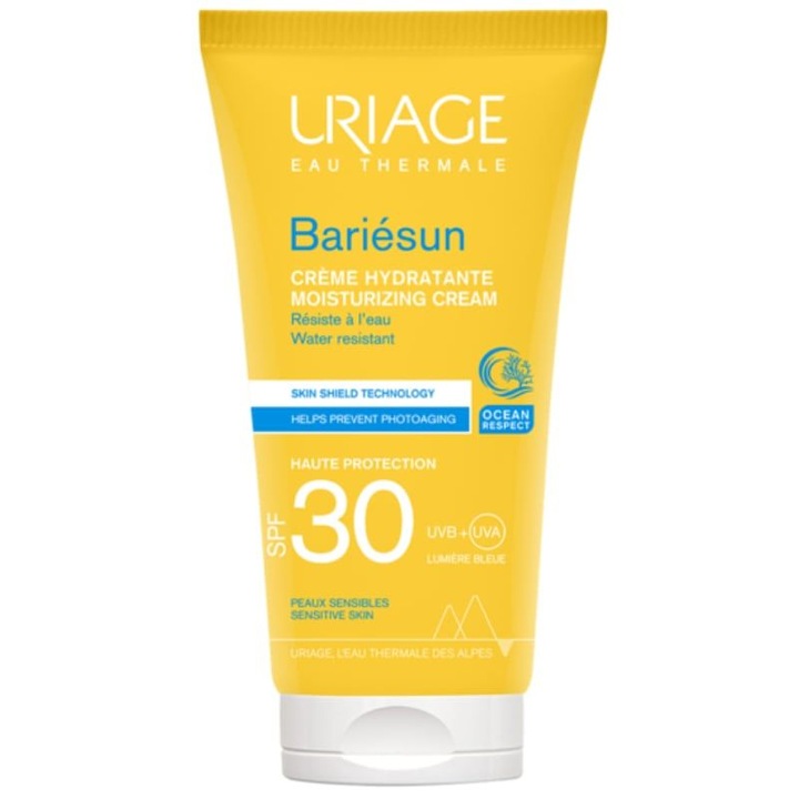 Crema de fata cu protectie solara, Uriage, SPF30, 50 ml