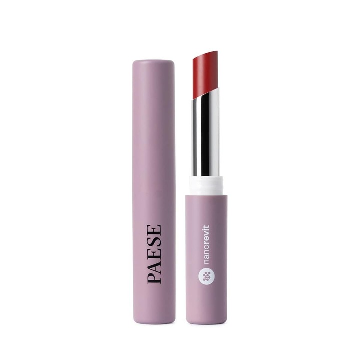 Ruj Paese Nanorevit 16 Retro Red, 2,2 gr, crema, rezistent la transfer
