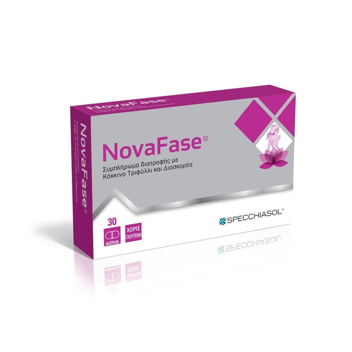 Supliment alimentar pentru menopauza Specchiasol, NovaFase, 30 tablete