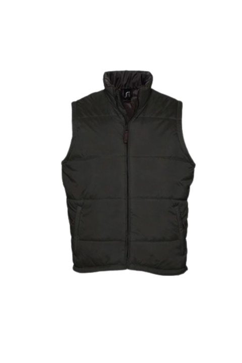 Vesta barbati matlasata Sol's Warm SO44002, Negru, 4XL