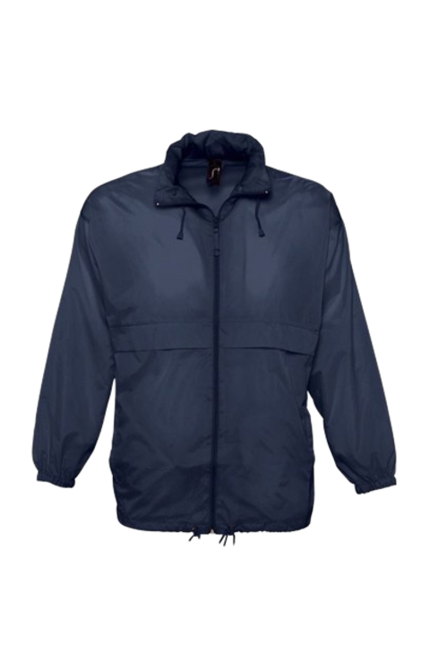 Унисекс ветровка Sol's Surf Windbreaker - SO32000, Тъмносин