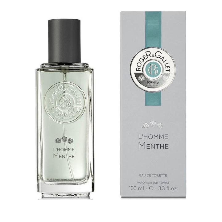 Eau de toilette, Roger & Gallet, L'Homme Menthe, 100 ml