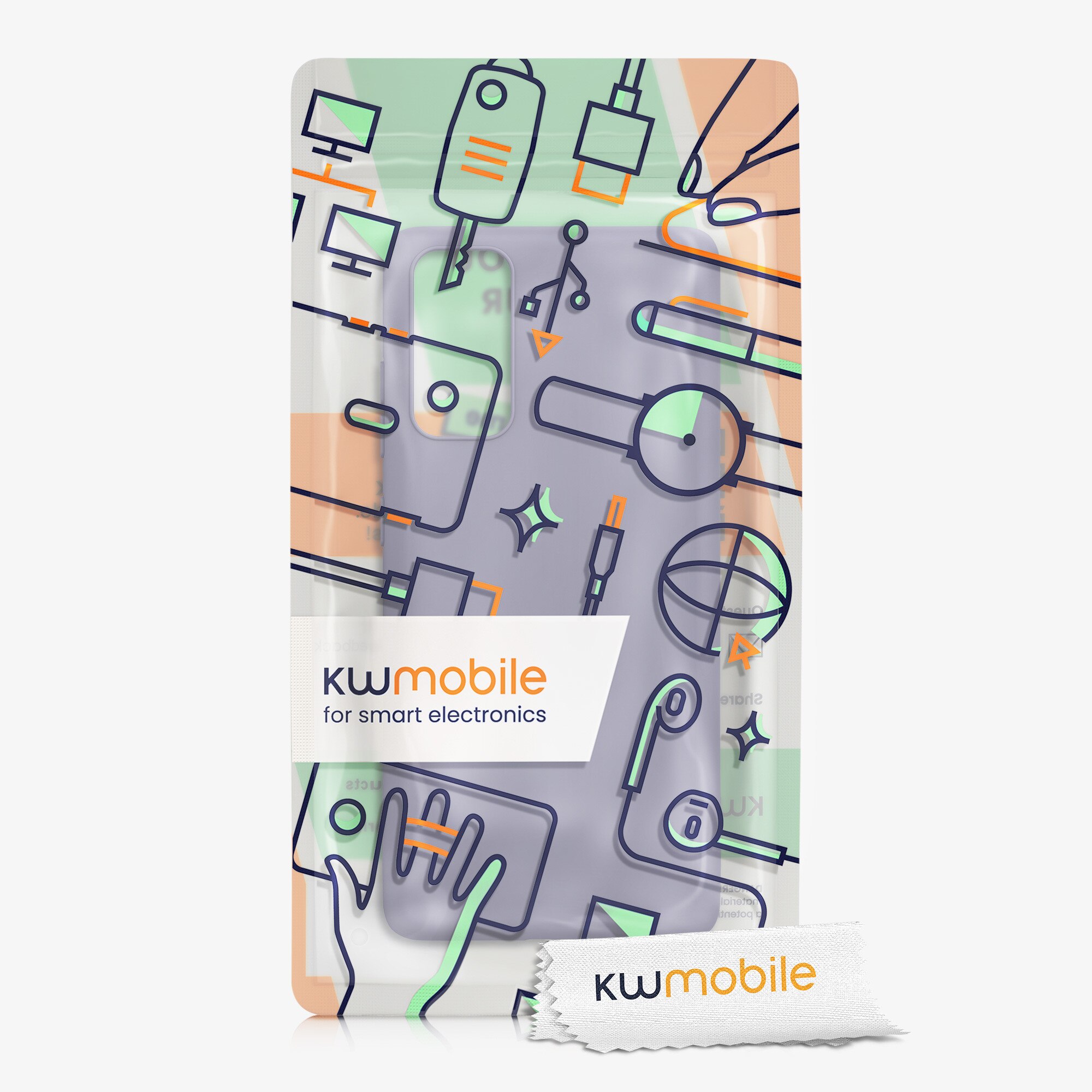 Husa Kwmobile pentru Samsung Galaxy S20 FE, Mov, Silicon, 53604.244