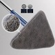 Mop multifunctional NEXTLY pentru suprafete uscate si ude, cap triunghiular rotativ 360°, stergator pentru geamuri, podele, pereti, mobila, laveta microfibre, maner telescopic, ajustabil