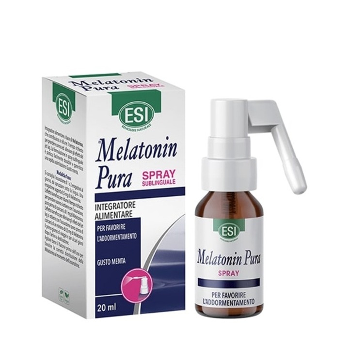 Melatonina pura spray, 20 ml, Esi Spa