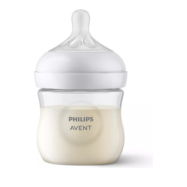 Шише Natural Response, Philips Avent, Пластмаса, 0+ месеца, 125 мл