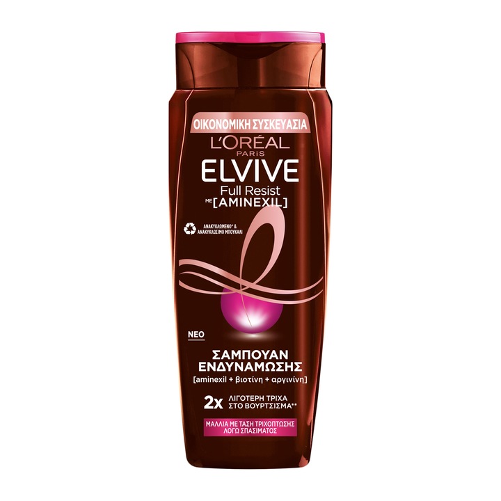 Шампоан Elvive Full Resist, L'Oreal Paris, Укрепител, 700 мл