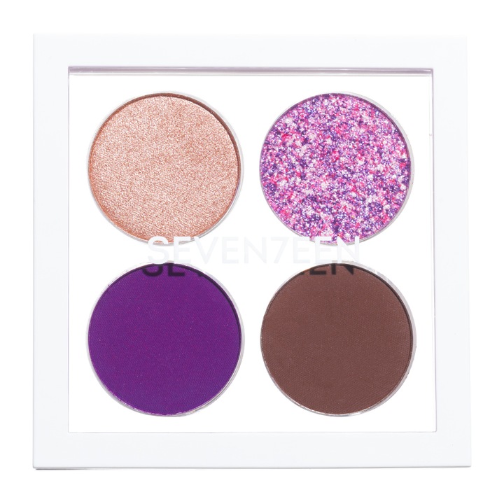 Szemhéjfesték paletta, Seventeen, 7,6 g, Multicolor