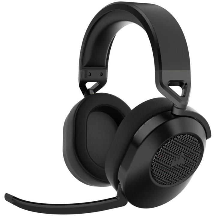 Безжични/bluetooth геймърски слушалки Corsair HS65 V2, Carbon