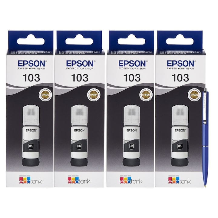 Cartus cerneala CISS compatibil BROTHER SET (4x NEGRU +1x ALBASTRU +1xROSU +1xGALBEN) NON OEM BT5000C BT5000M BT5000Y BTD60BK