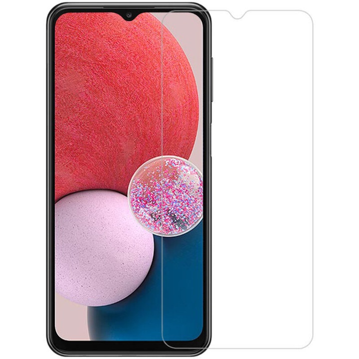 Samsung Galaxy A04 / A04s / A32 5G / M12 / M32 5G kompatibilis üvegfólia, előlapi, edzett, 9H, 0.33mm, prémium
