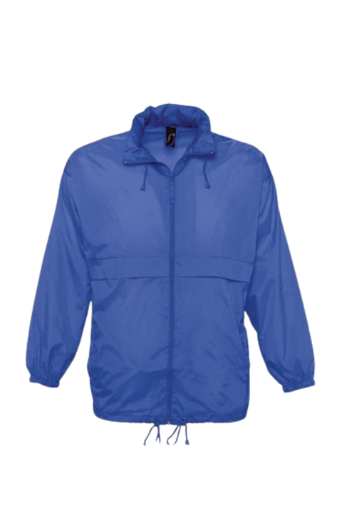 Унисекс ветровка Sol's Surf Windbreaker - SO32000, Кралско Синьо