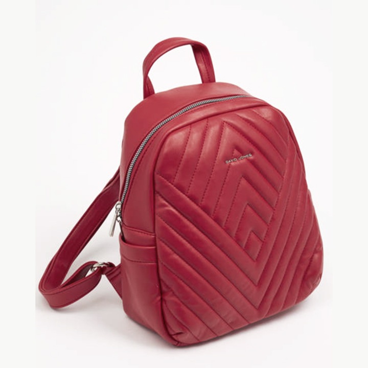 Rucsac casual David Jones B-6724-4 19 Rosu Rosu