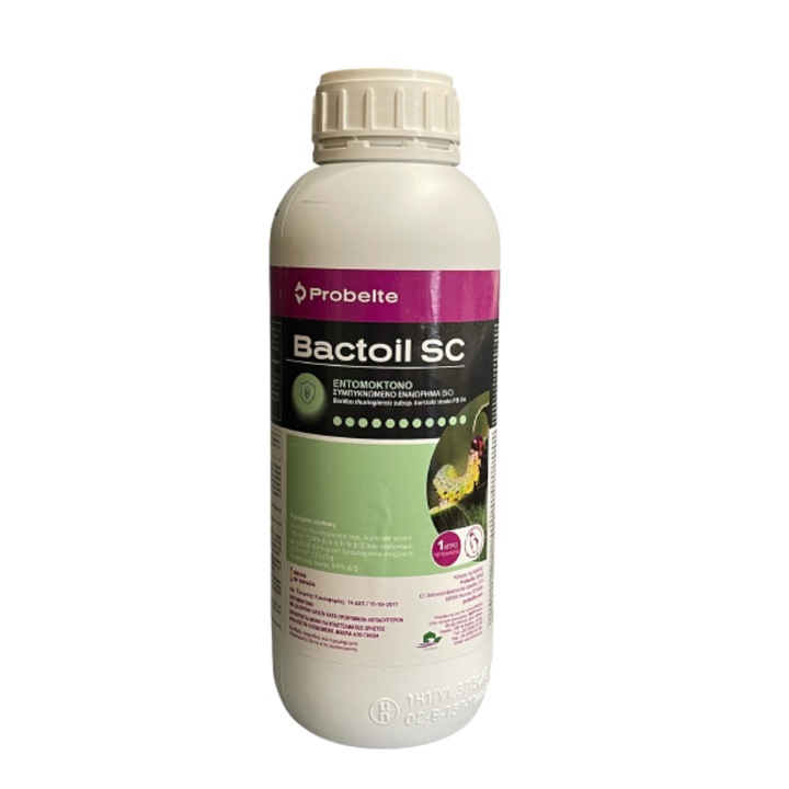 Insecticid organic Bactoil SC - Bacillus Thuringiensis 200ml