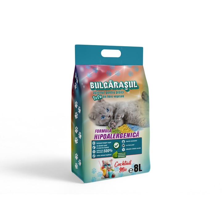 Higiénikus macskaalom tofu, koktél mix 8L