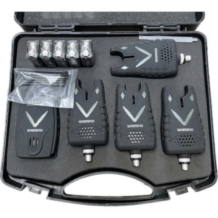 Set 4 Avertizori plus Statie Wind Blade Saimino TLI34 cu Snag Bar detasabil