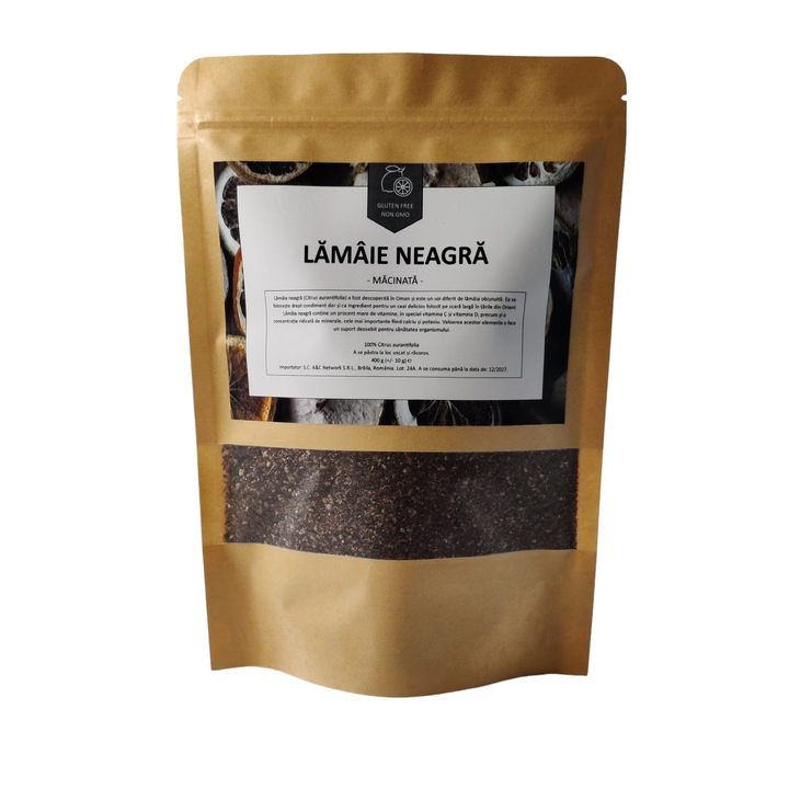 Vrac, Lamaie Neagra Macinata, 400 g