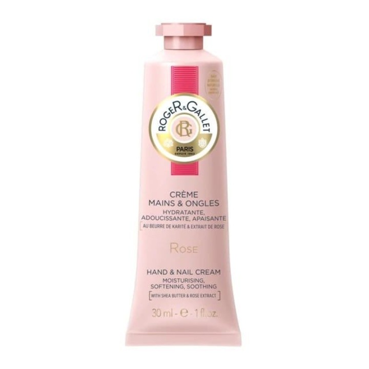 Крем за ръце и нокти Roget&Gallet, парфюм от роза, 30 мл