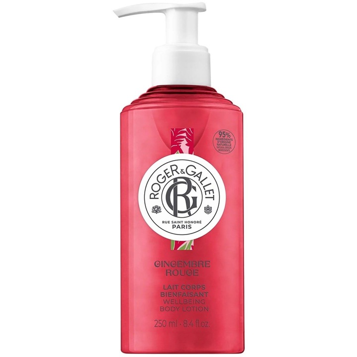 Хидратиращ лосион за тяло Roger&Gallet, Gingembre Rouge, Ginger, 250 ml