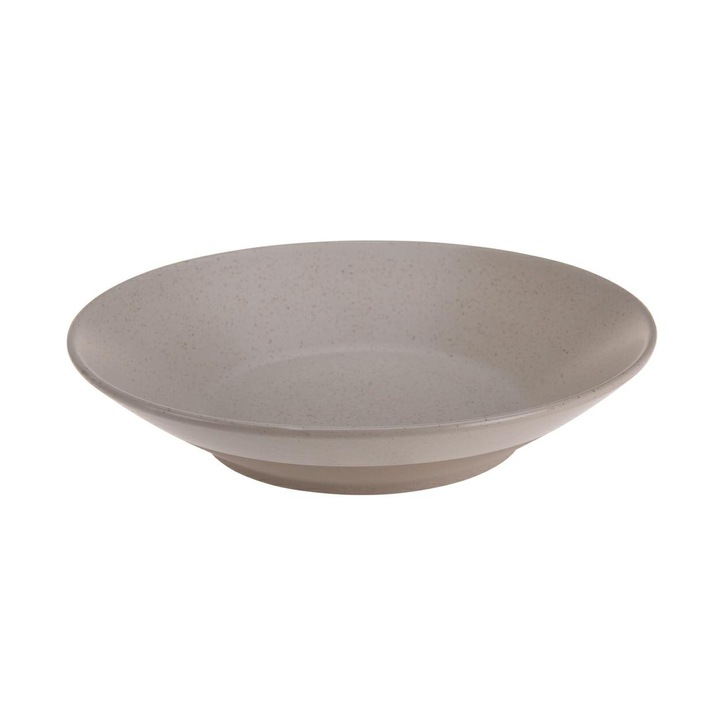 Siaki Collection tányér, Bézs, 21 cm