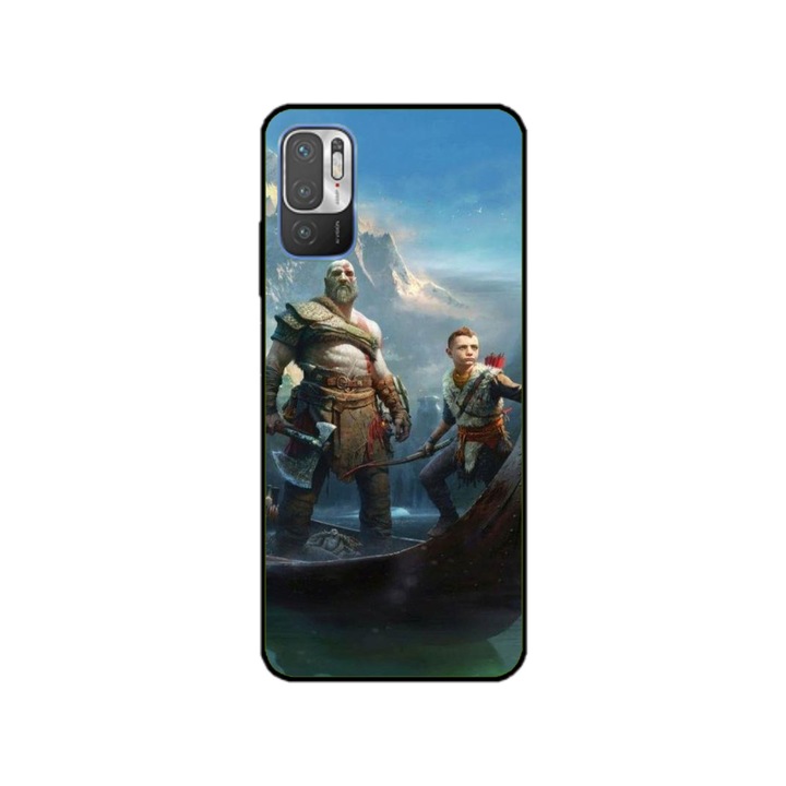 Персонализиран калъф HQPrint за OPPO Reno7 5G, модел God of War #1, многоцветен, S1D1M0008