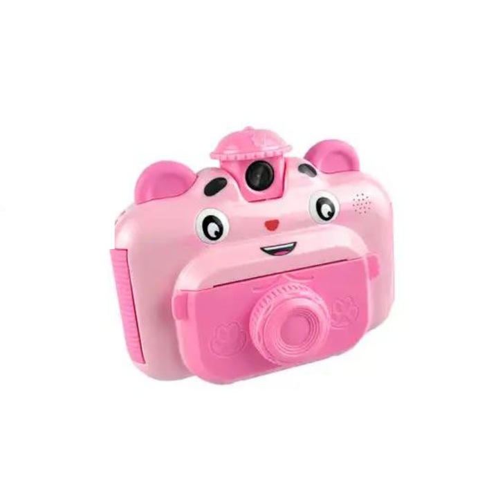 Цифров фотоапарат за деца, снимки в минута, HD, термо, Instax mini, Pink
