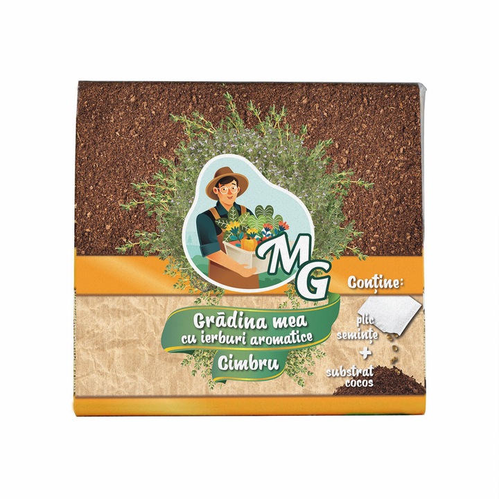 Seminte de cimbru, 1 plic cu pastila de cocos, 60 g