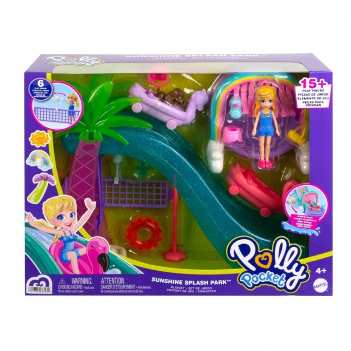 Комплект за игра Polly Pocket Sunshine Splash Park
