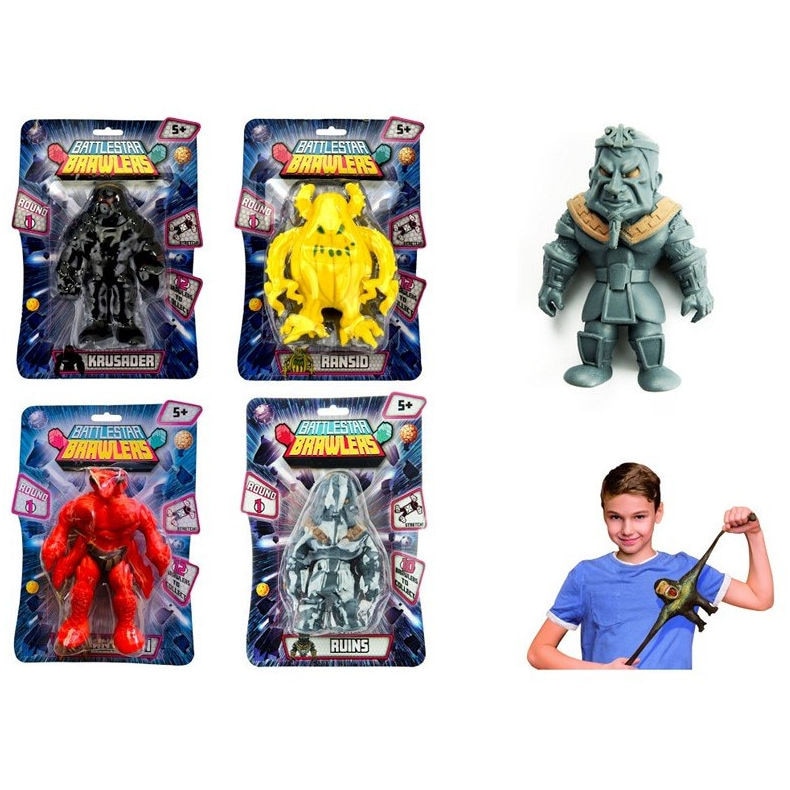 Battlestar Brawlers nyújtható harcos figurák – 13 cm