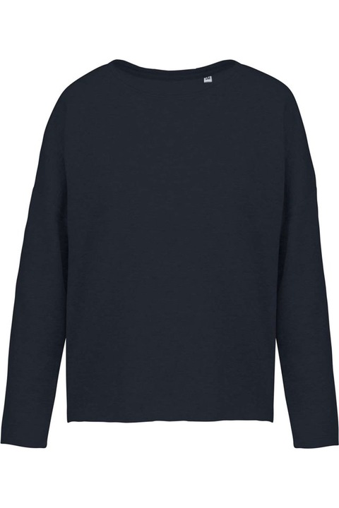 Női blúz, oversize, KA471, Tengerészkék