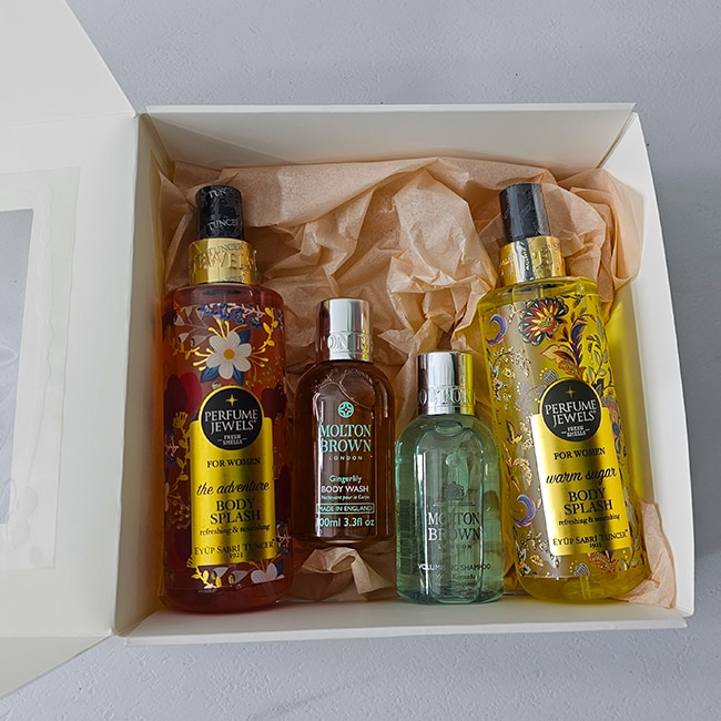 Set Enjoy Your Day, Femei, 2 x Spray de Corp Eyup 250 ml, Gel de dus ...