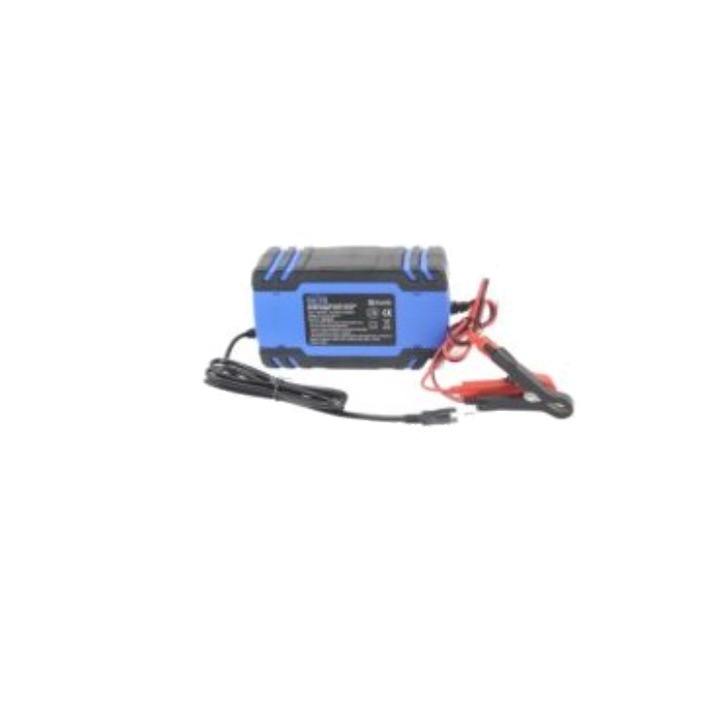 Токоизправител с микропроцесор, AGM/GEL/SLA/EFB, 12V/24V 8A/4A, Satra