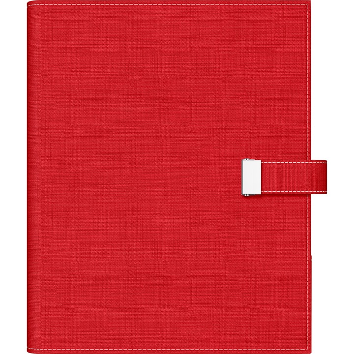 Agenda tip organizer A5 cu catarama, Trend Elegance Red