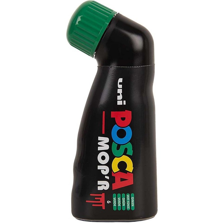 Marker UNI PCM22 Posca 3-19 mm, Mop'R, varf buretat, verde