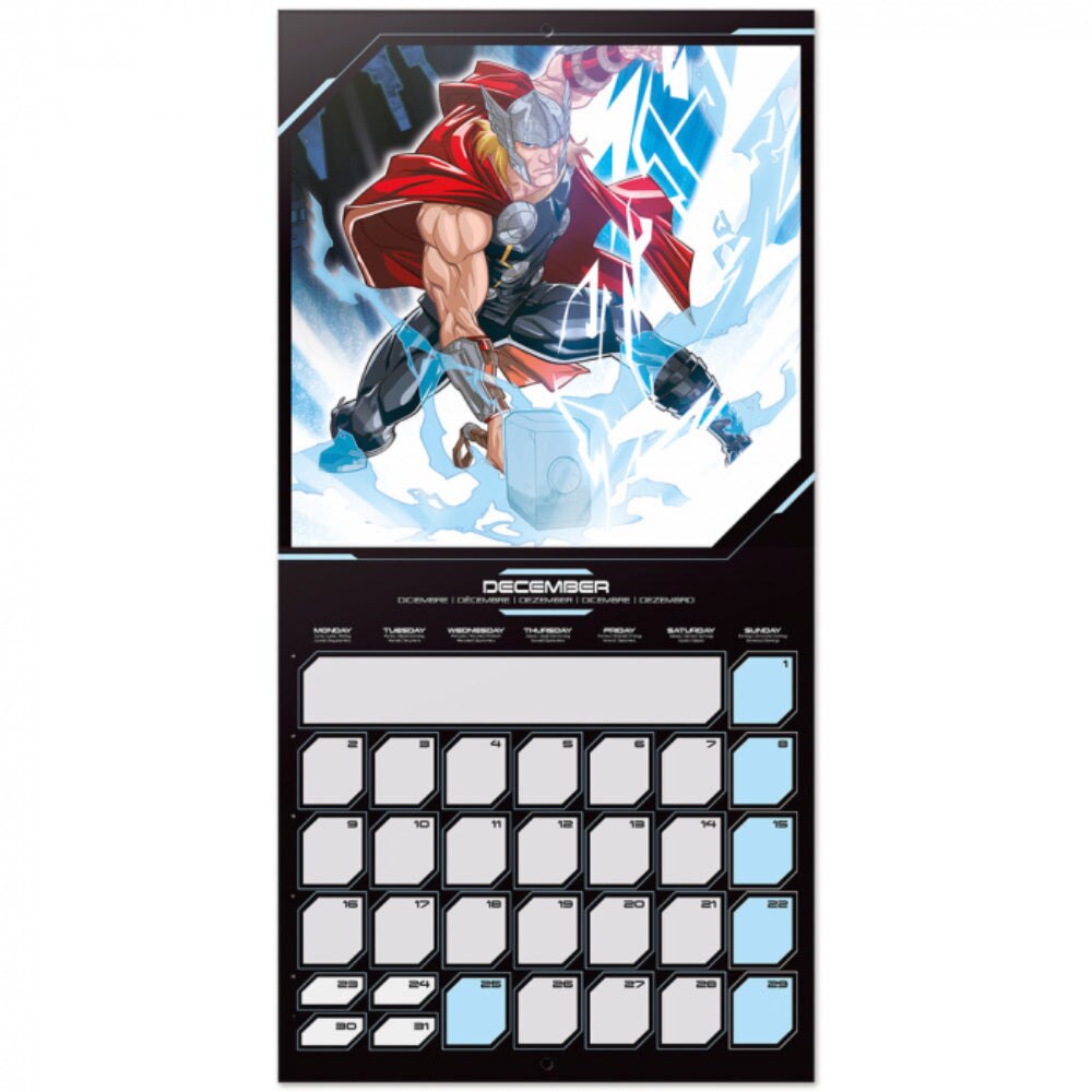 Calendar 2024 30x30 Marvel The Avengers - eMAG.ro