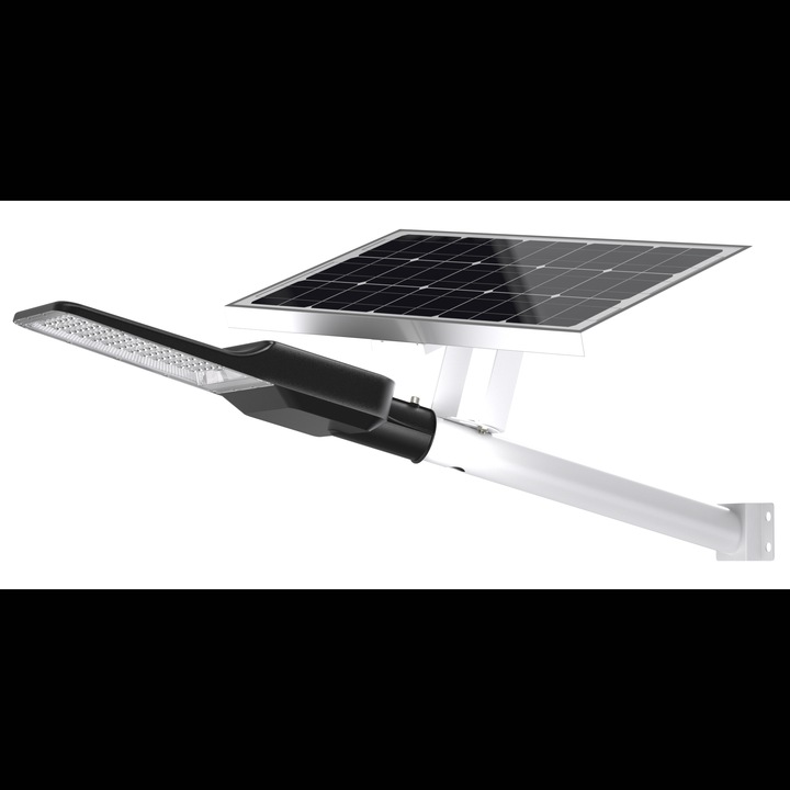 Corp iluminat stradal LED panou solar 300W 4000LM 6400K, Novelite