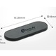 Ochelari Lucky Joy de vedere pentru citit, lectura cu protectie pentru calculator, model unisex cu etui metalic magnetic atasare telefon, protectie ecran telefon, lumina albastra, UV 400, dioptrie+1.00, culoare, negru