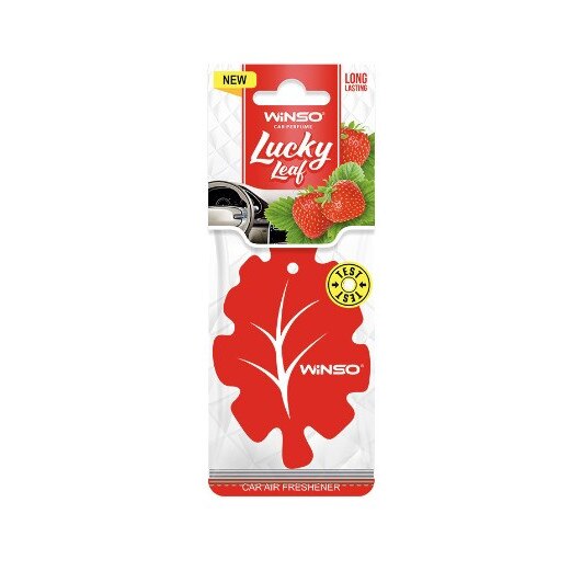 Odorizant Auto Lucky Leaf cu Aroma Capsuni eMAG.ro
