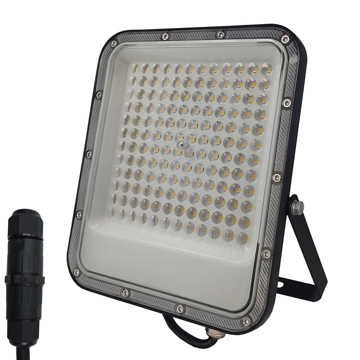LED projektor 100W OSRAM kültéri, 11500Lm, IP65 vízálló, AVANT Pro projektor, nagyon ellenálló IK10, hideg fehér 5700K