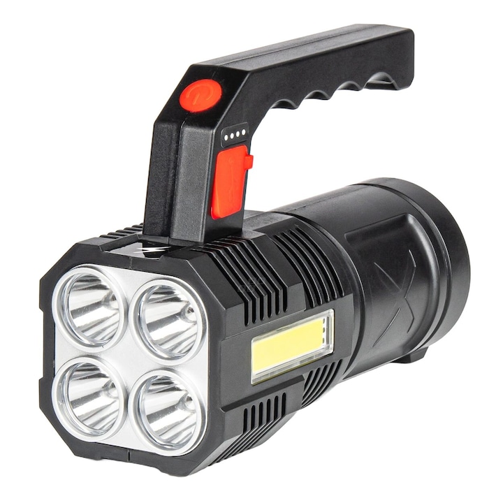 LED работно фенерче, USB презареждаемо, 300lm, 1200mAh, 4 режима на светене, 03273 Amio