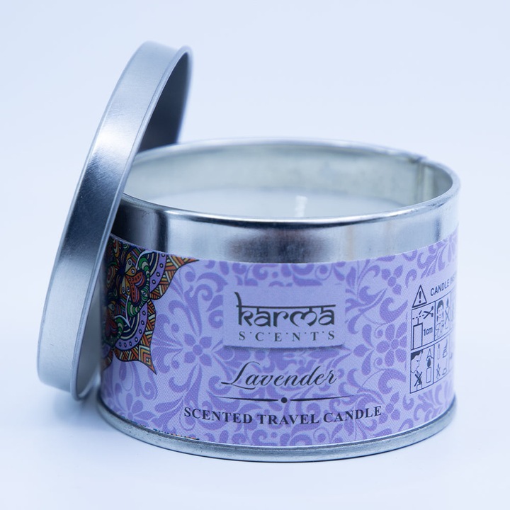 Lumanare Parfumata, Lavander - Karma Scents 162 gr