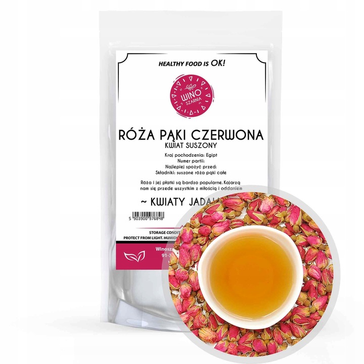 Muguri de trandafir uscati pentru ceai, Winoszarnia, 1kg
