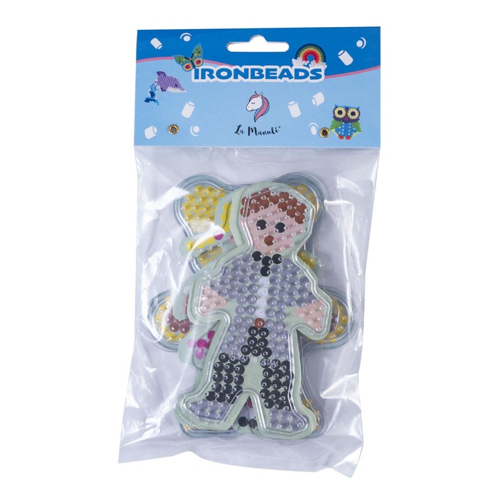 Set 3 Sabloane pentru Margele de Calcat – Baietel, Ursulet, Fetita, Compatibile 5 mm