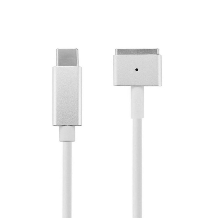 C típusú tápkábel a MagSafe 2-höz, 1,8 m kompatibilis MacBook Air / Pro A1466, A1425, A1502, A1398