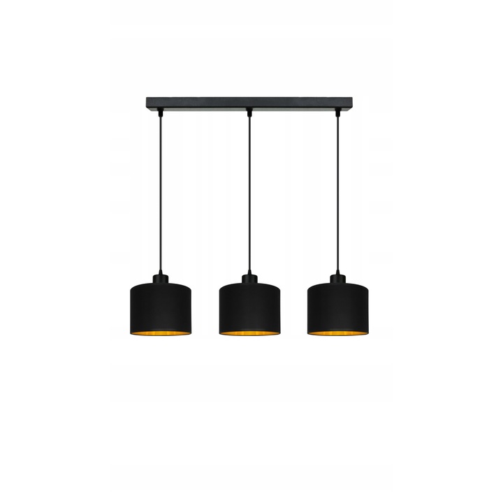 Полилей, Komat, Метал, Черен