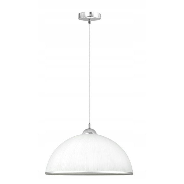 Függőlámpa, Komat, Fém, Fehér