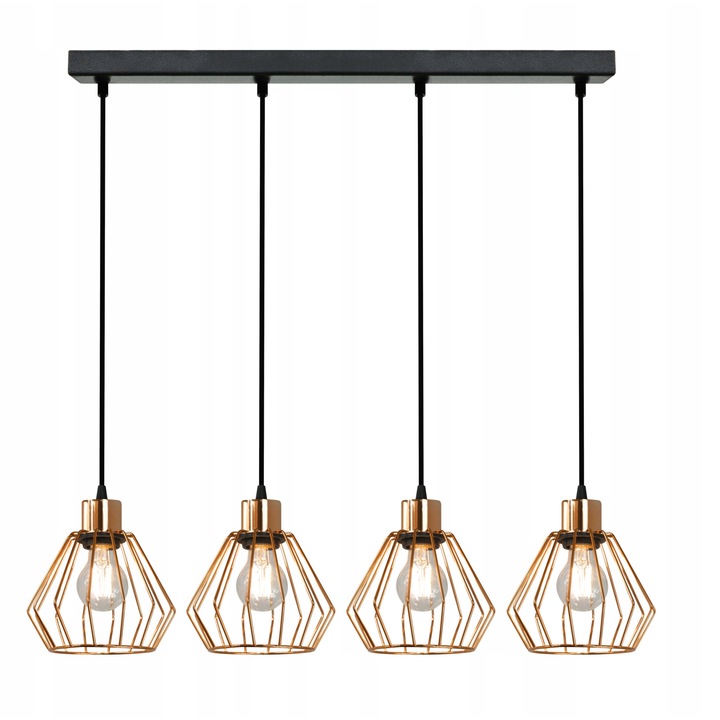 Függeszték, Komat, Fém, Fekete